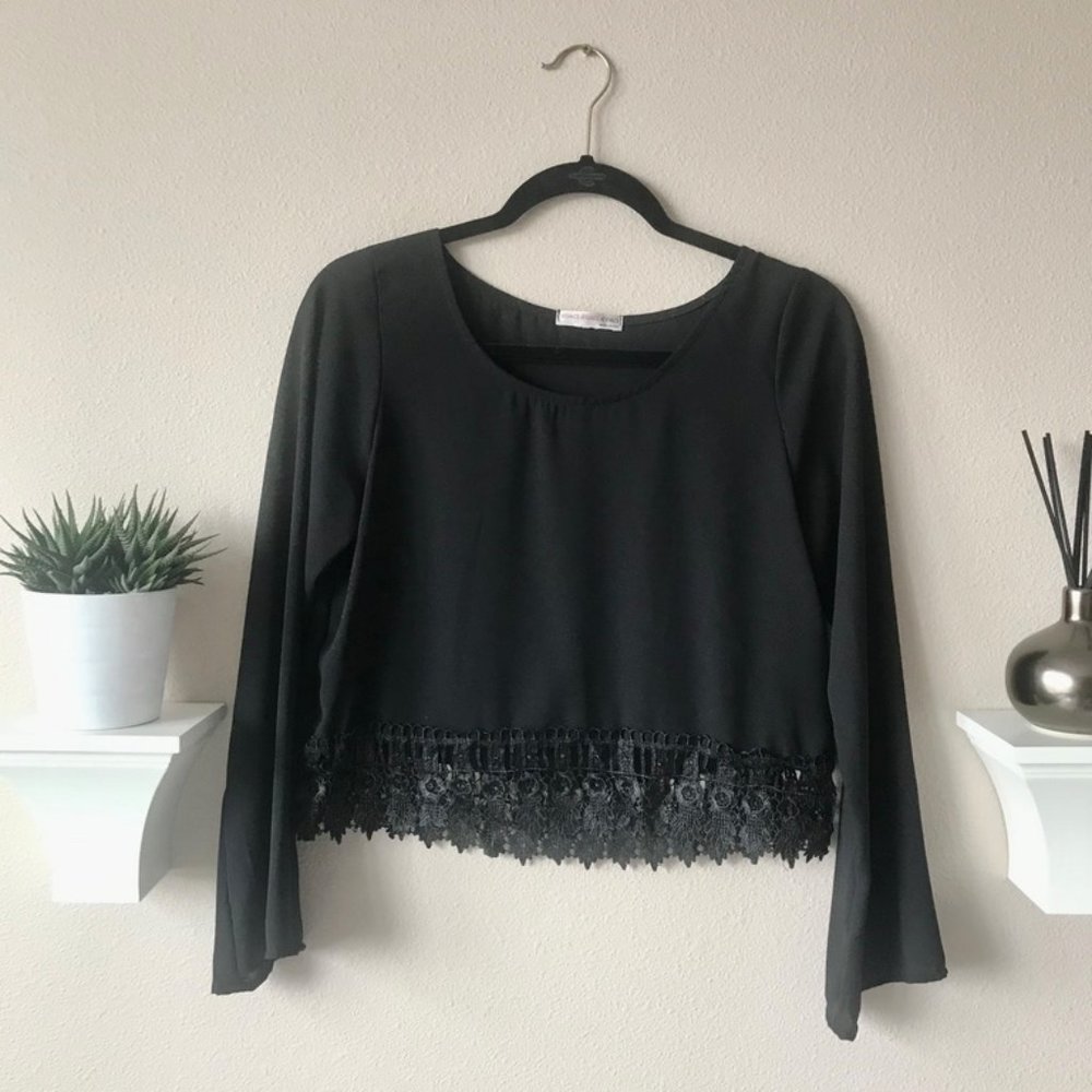 Chiffon Long Sleeve Top
